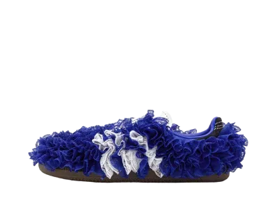 Reverie by Caroline Hu × adidas Women's Samba Lace Upper "Blue"