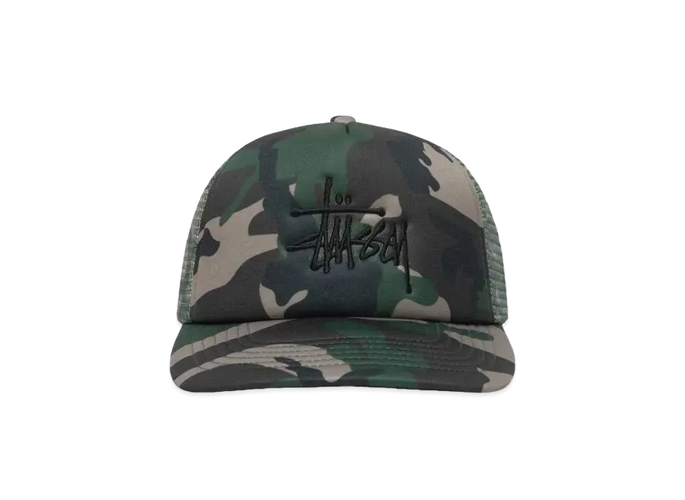 Stussy Trucker Big Basic Snapback "Camo"