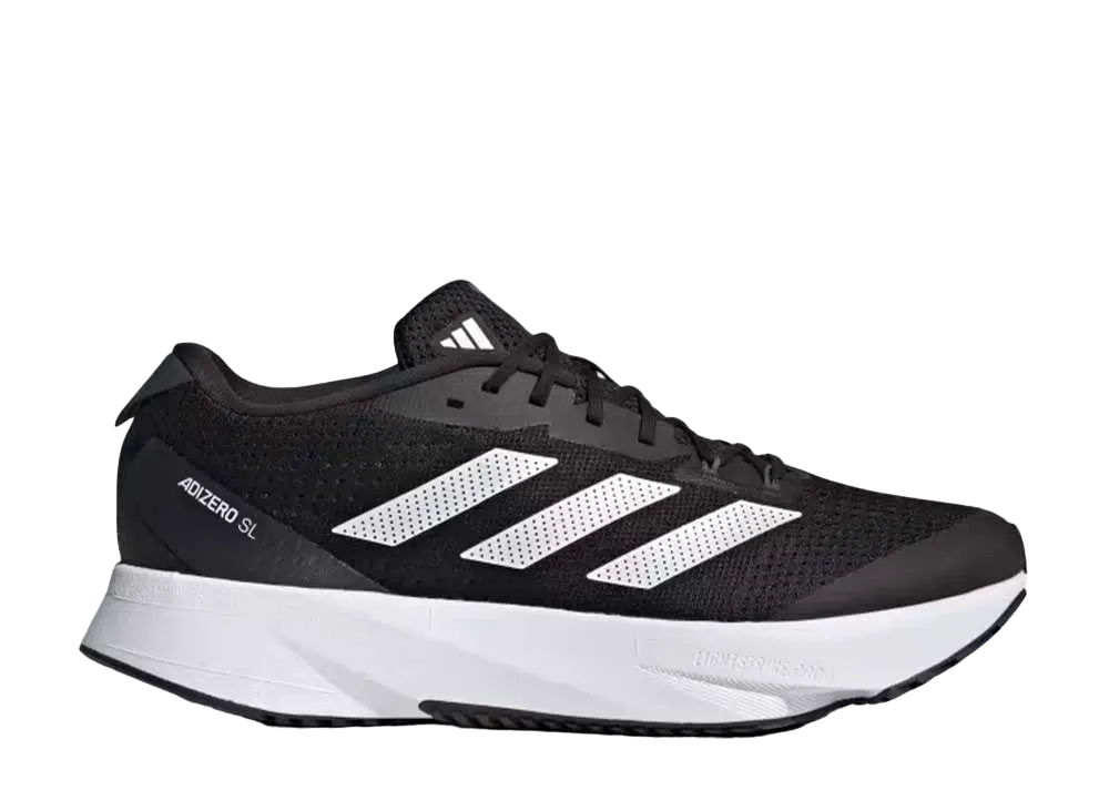 アディダス アディゼロ SL ワイド ライトストライク ランニング "コアブラック/クラウドホワイト/カーボン"