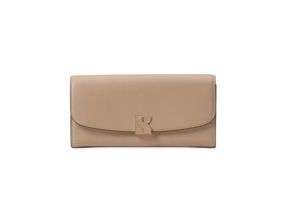 kate spade Dakota Flap Continental Wallet "Timeless Taupe"