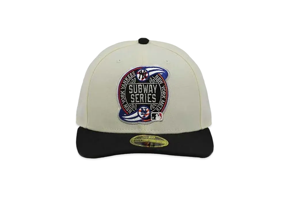 NEW ERA x THE CAP Upper East Side LP 59FIFTY Subway Series "White"