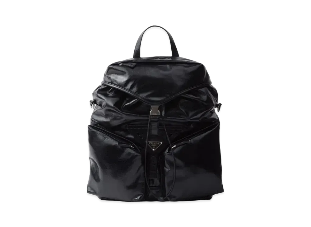 PRADA Leather Backpack "Black"
