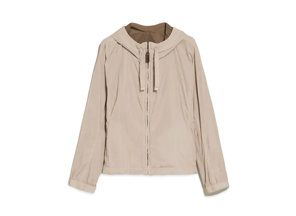 Max Mara Esportbee Reversible Technical Short Jacket "Sand"