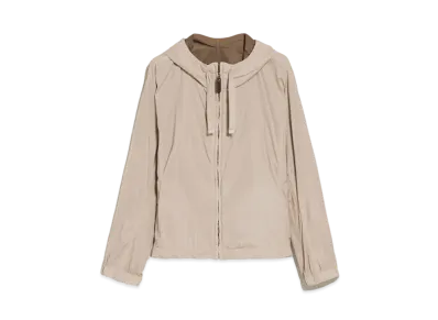 Max Mara Esportbee Reversible Technical Short Jacket "Sand"