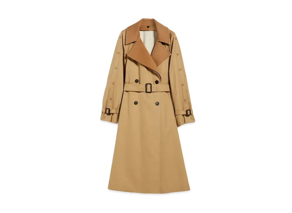 Max Mara Daphne Cotton Trench Coat "Beige"