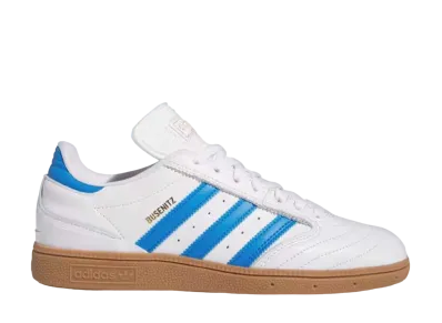 adidas Busenitz "Cloud White/Blue Bird/Gold Metallic"