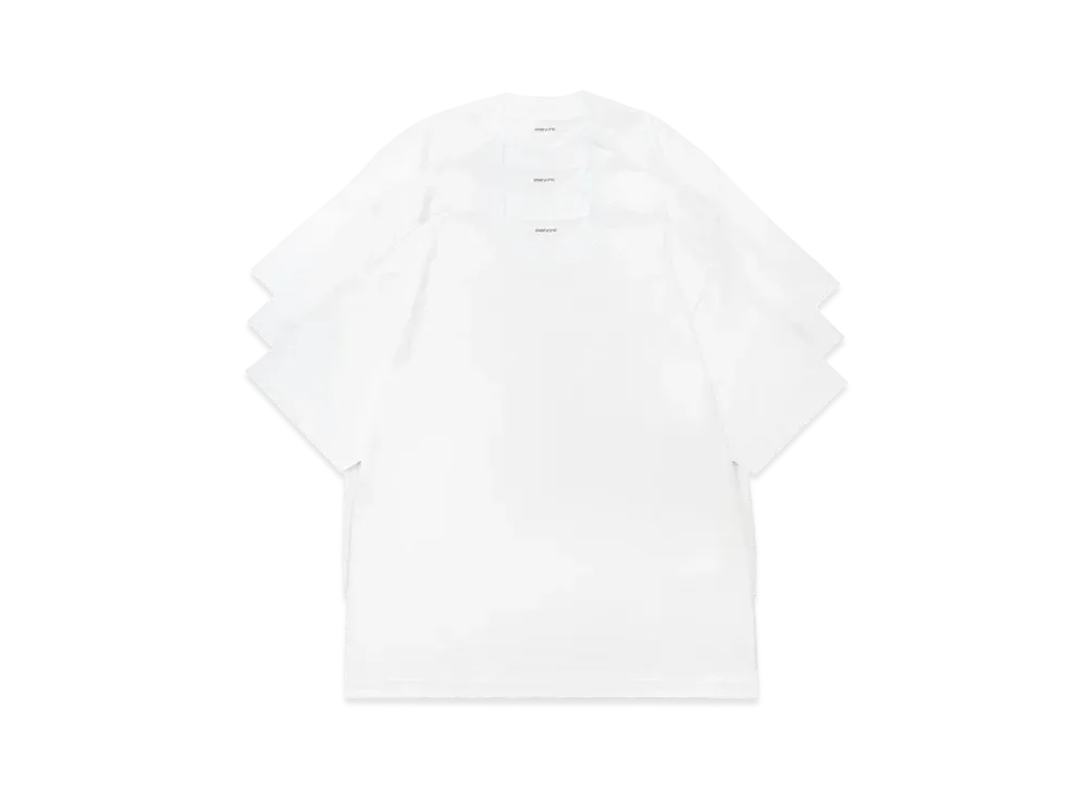 everyone 3P Tee Shirts "White"