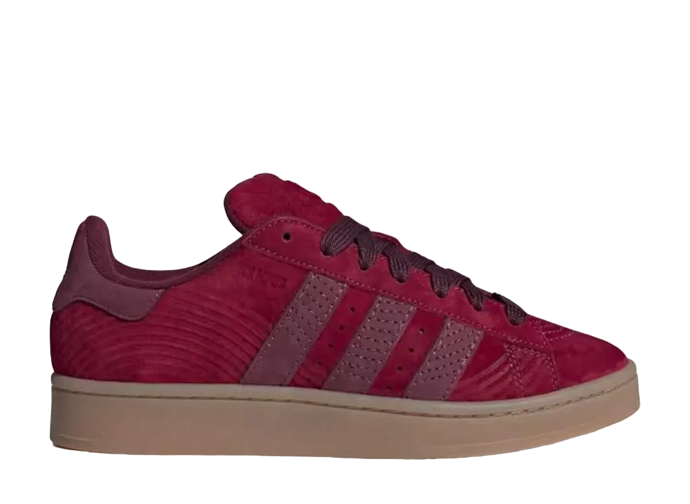 adidas Campus 00s "Collegiate Burgundy/Maroon/White Tint"