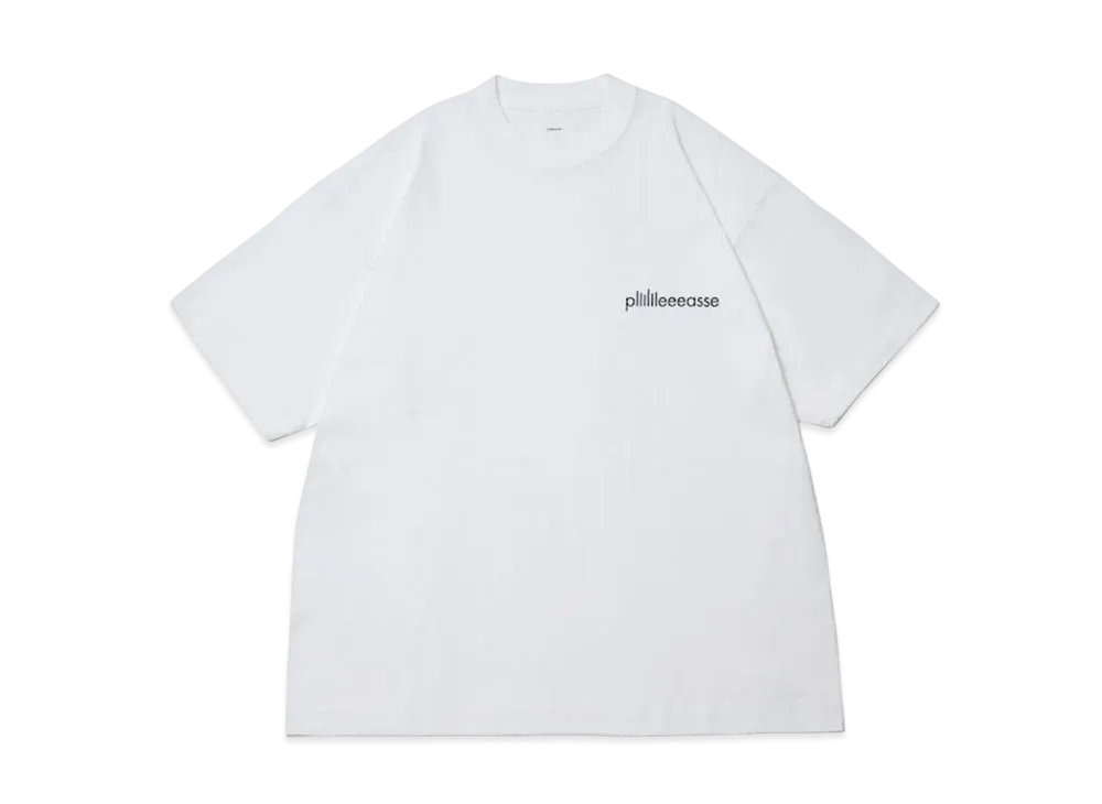plllllleeeasse Short Sleeve Tee "White"