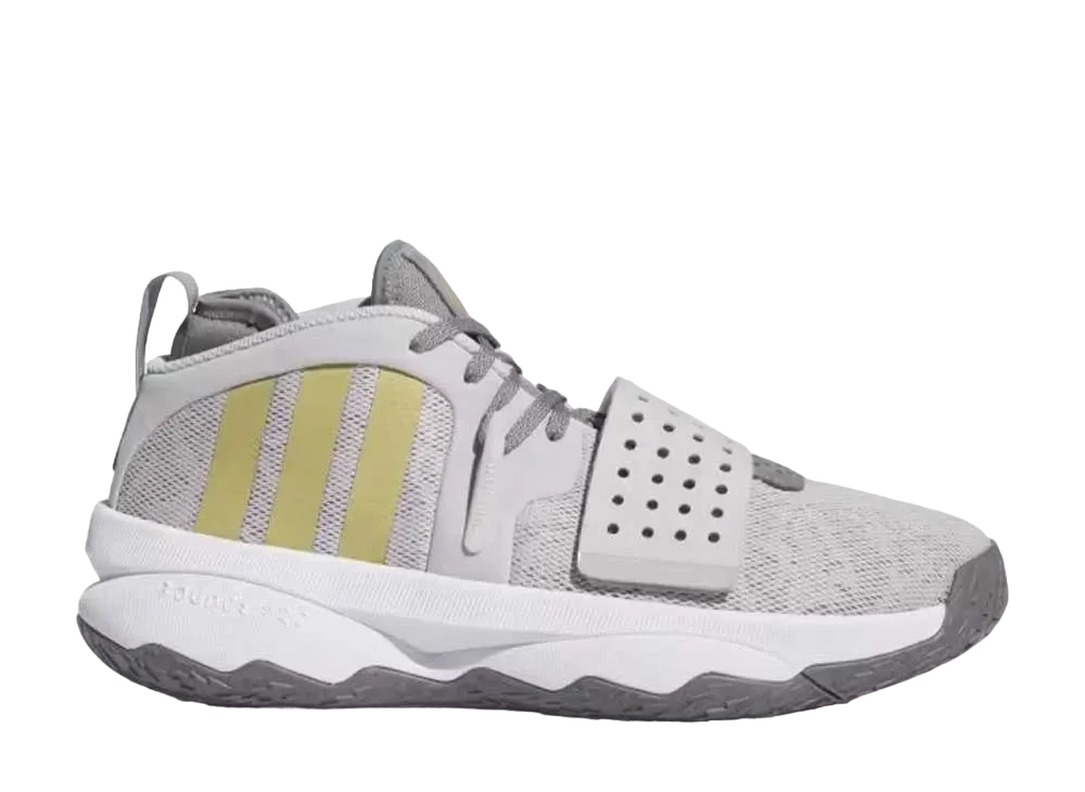 アディダス デイム8 Extply バスケットボール "ライトソリッドグレー/ゴールドメタリック/グレースリー"