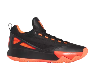 アディダス デイム サーティファイド 2 ロー バスケットボール "コアブラック/ソーラーレッド/シルバーメタリック"