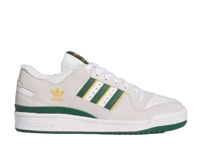 adidas Forum 84 Low ADV "Crystal White/Dark Green/Preloved Yellow"