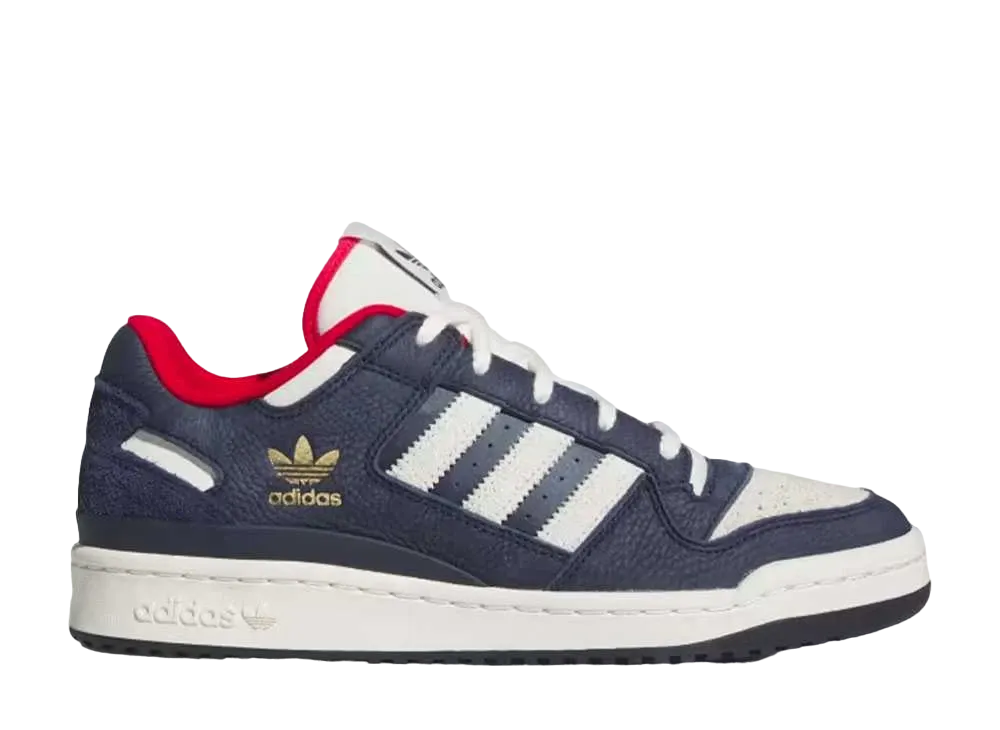 adidas Forum Low CL "Night Indigo/Ivory/Better Scarlet"