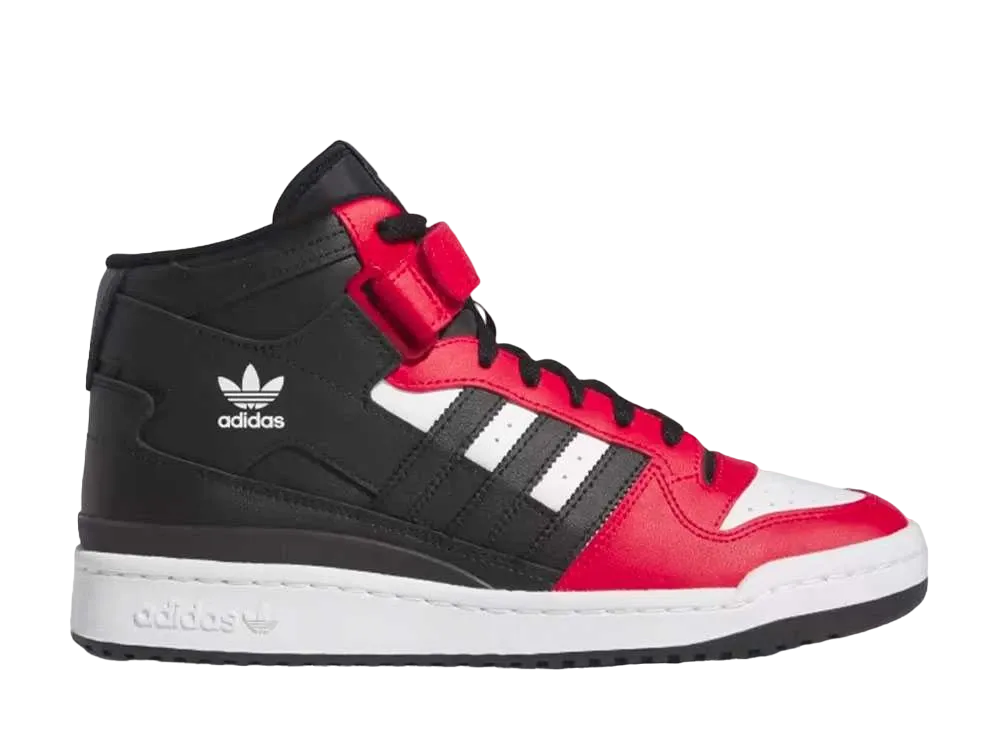 アディダス オリジナルス フォーラム ミッド "ベタースカーレット/クラウドホワイト/コアブラック"