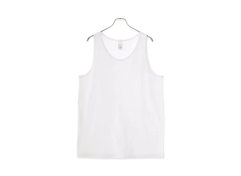 COMOLI Surplus Tank Top "White"