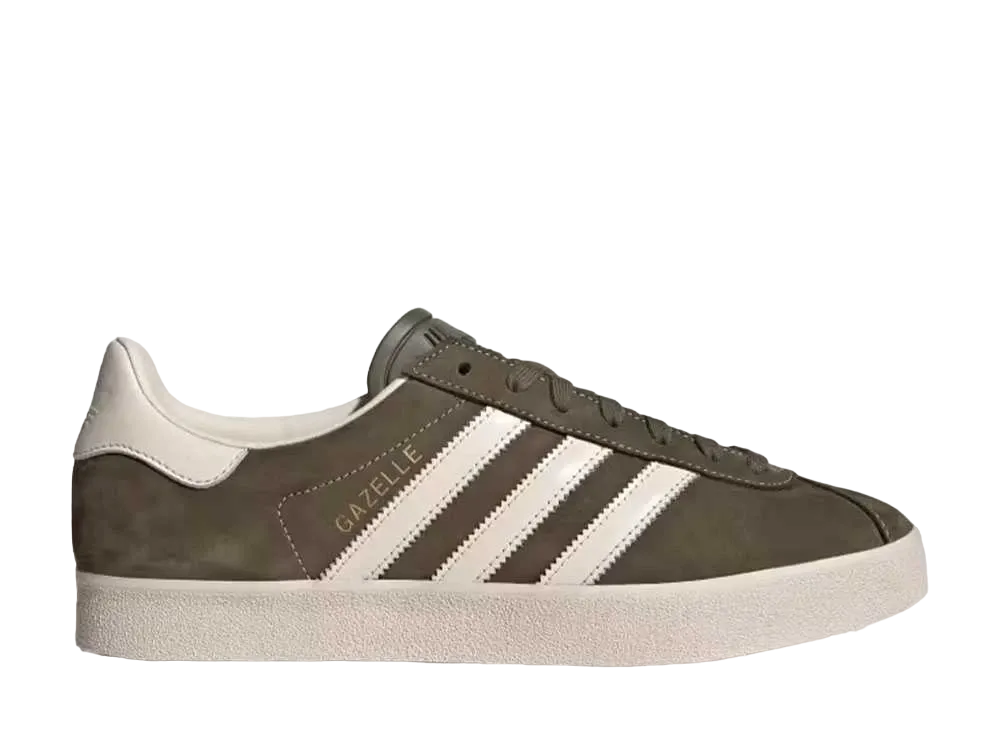 アディダス オリジナルス ガゼル85 "オリーブストラータ/チョークホワイト/ワンダーホワイト"