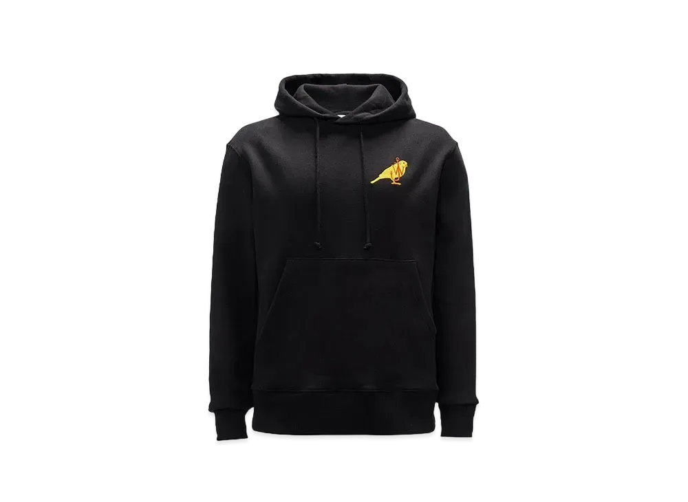 JW ANDERSON Canary Embroidery Hoodie "Black"