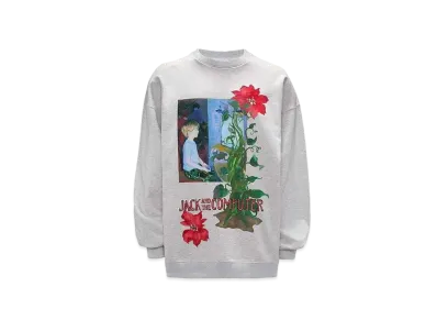 JW ANDERSON Print Sweatshirt "Grey"