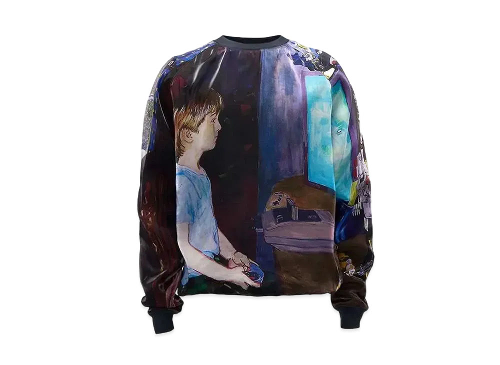 JW ANDERSON Print Organza "Navy"