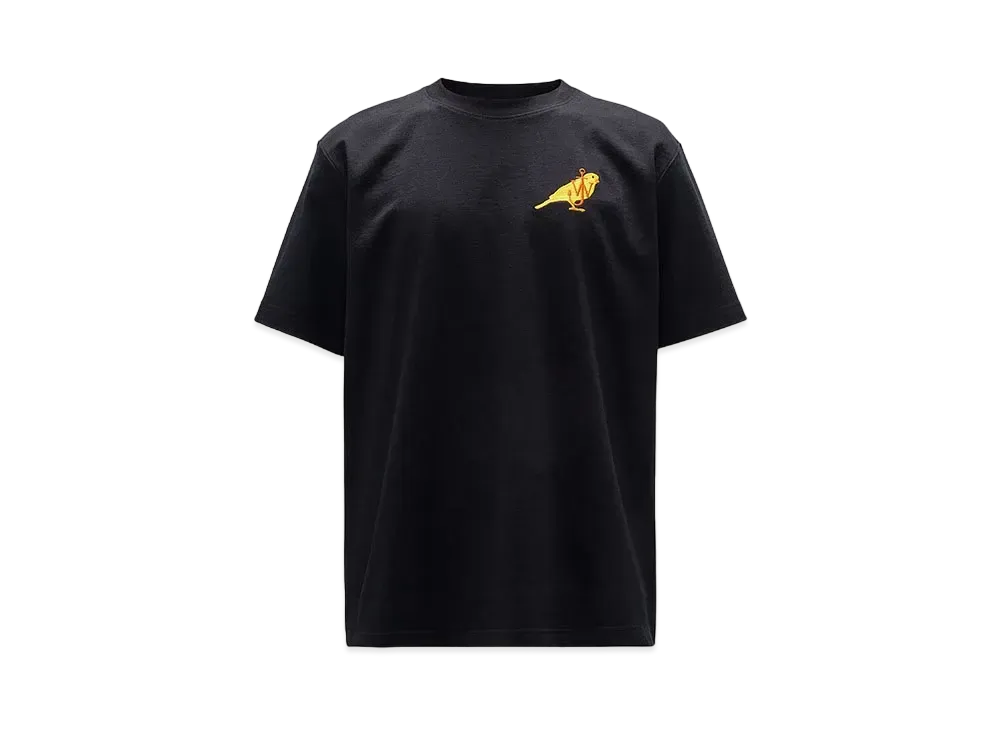 JW ANDERSON Canary Embroidery T-shirt "Black"