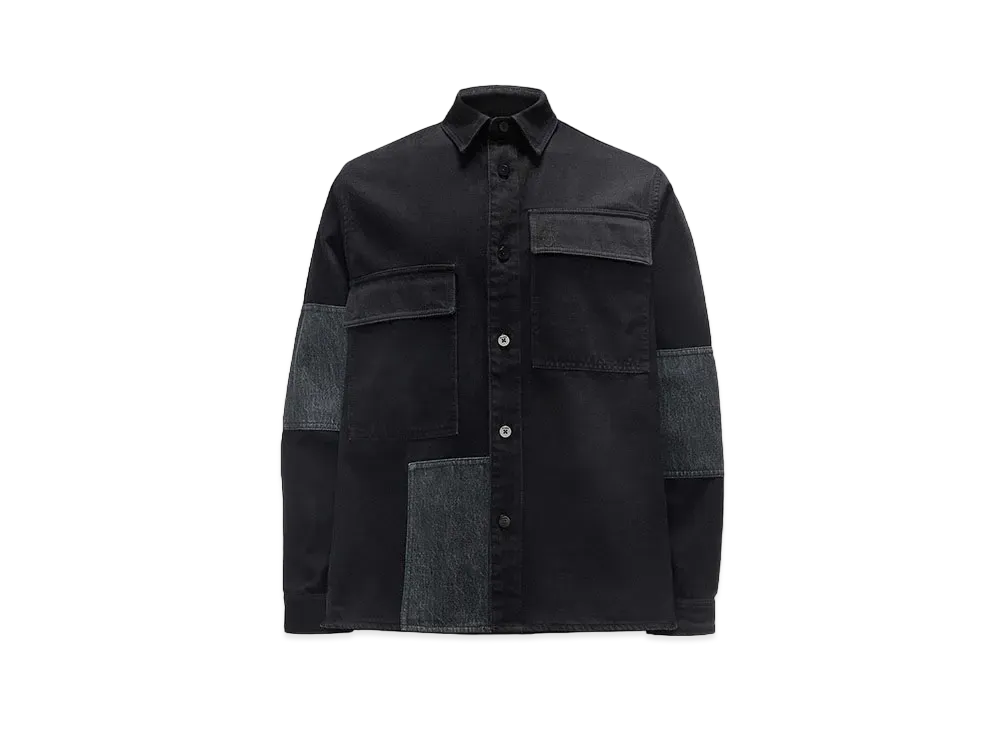 JW ANDERSON Patchwork Overshirt "Black"