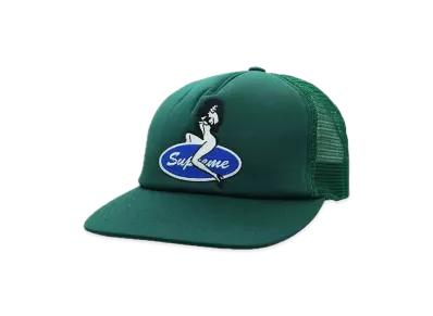 Supreme Pin Up Mesh Back 5-Panel "Green"