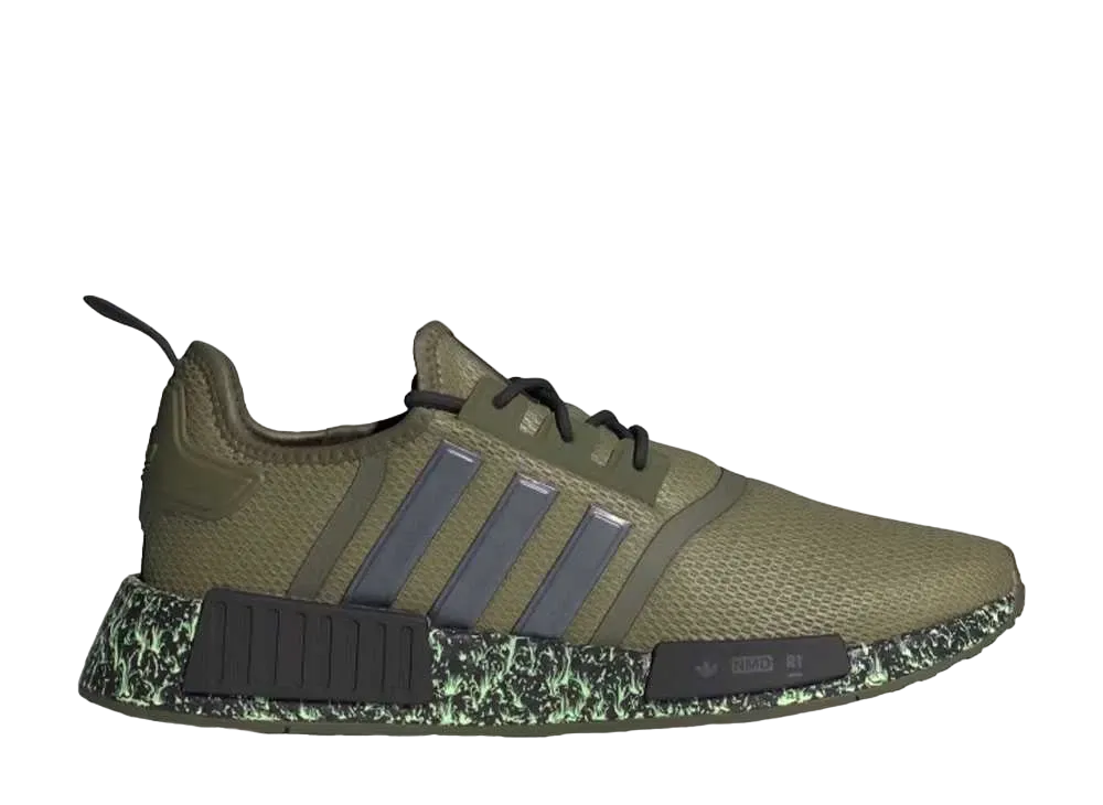 アディダス オリジナルス NMD R1 "フォーカスオリーブ/コアブラック/グリーンスパーク"