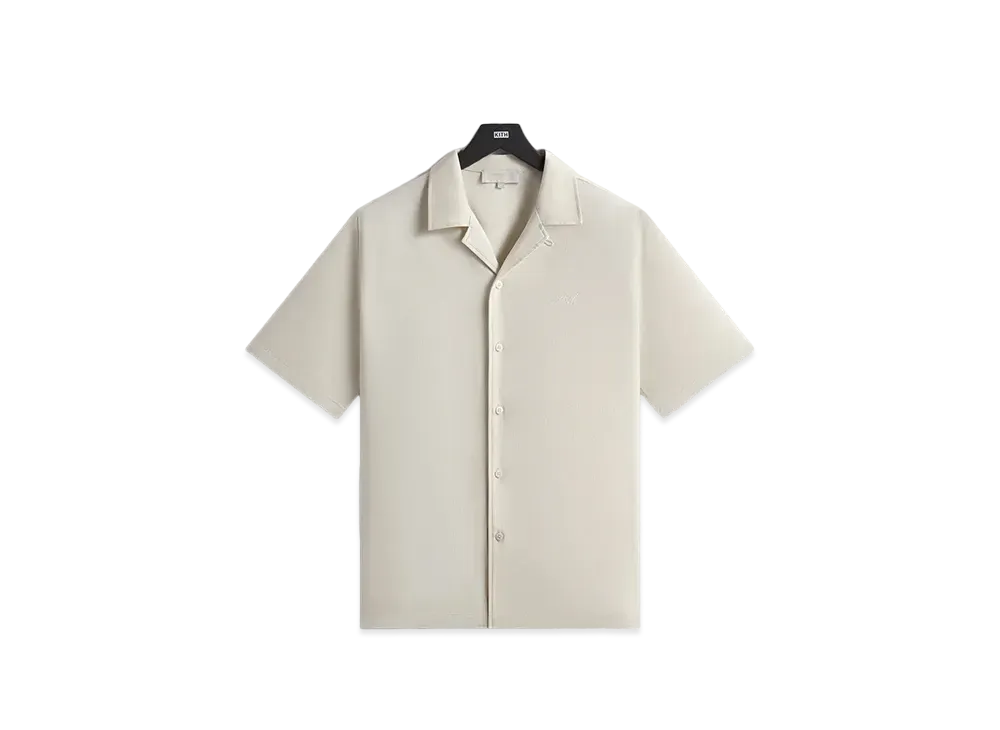 Kith Silk Cotton Thompson Camp Collar Shirt "Article"