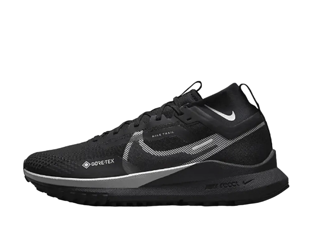 Nike React Pegasus Trail 4 GORE-TEX "Black/Reflect Silver/Wolf Grey"