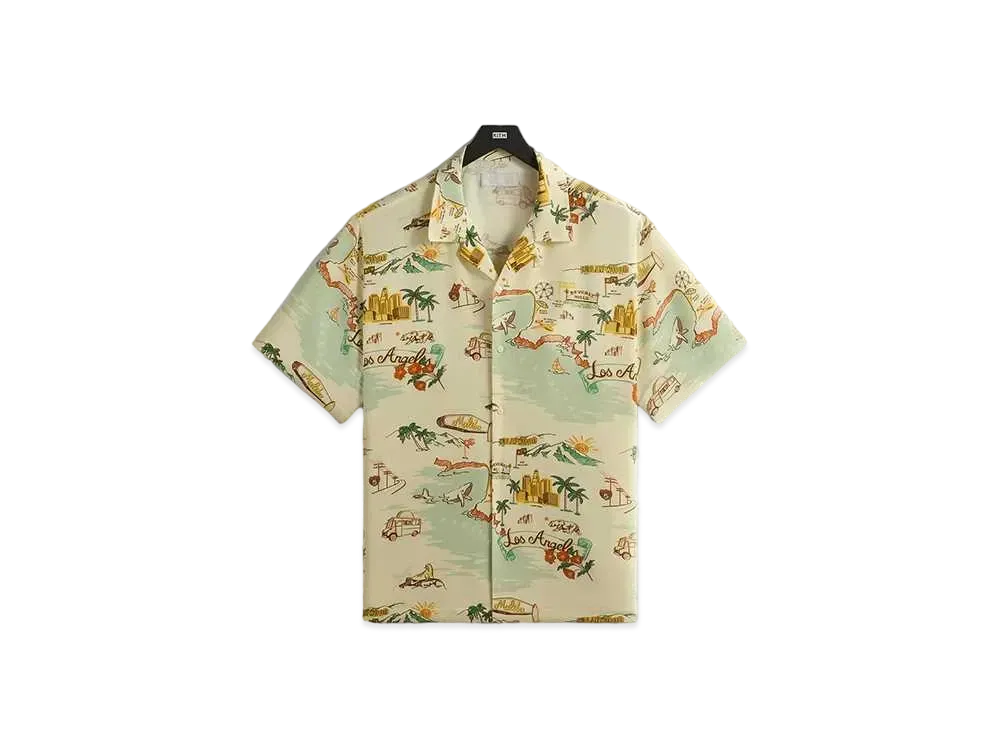 Kith LA Thompson Camp Collar Shirt "Marcona"