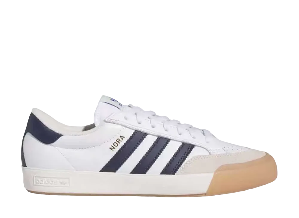 アディダス オリジナルス ノラ "クラウドホワイト/カレッジエイトネイビー/チョークホワイト"