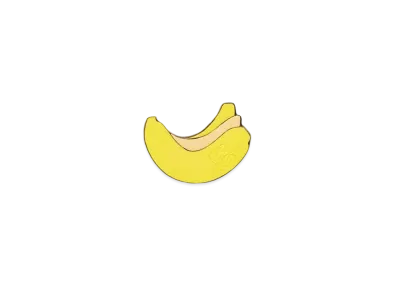 LOEWE Banana Dice In Classic Calfskin "Yellow"