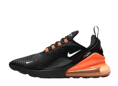 Nike Air Max 270 "Black/Metallic Silver/Total Orange"