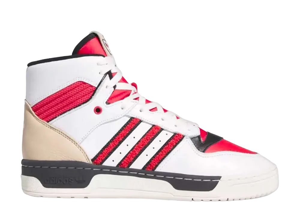 アディダス オリジナルス ライバルリー ハイ "クラウドホワイト/グローリーレッド/コアブラック"