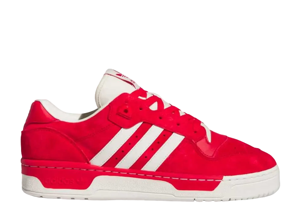 アディダス オリジナルス ライバルリー ロー "ベタースカーレット/アイボリー"