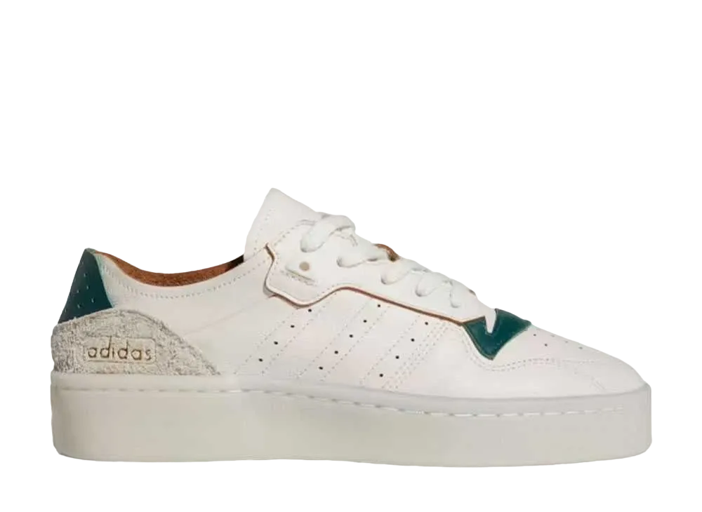 アディダス オリジナルス ライバルリー サマー ロー "クラウドホワイト/カレッジエイトグリーン/アイボリー"