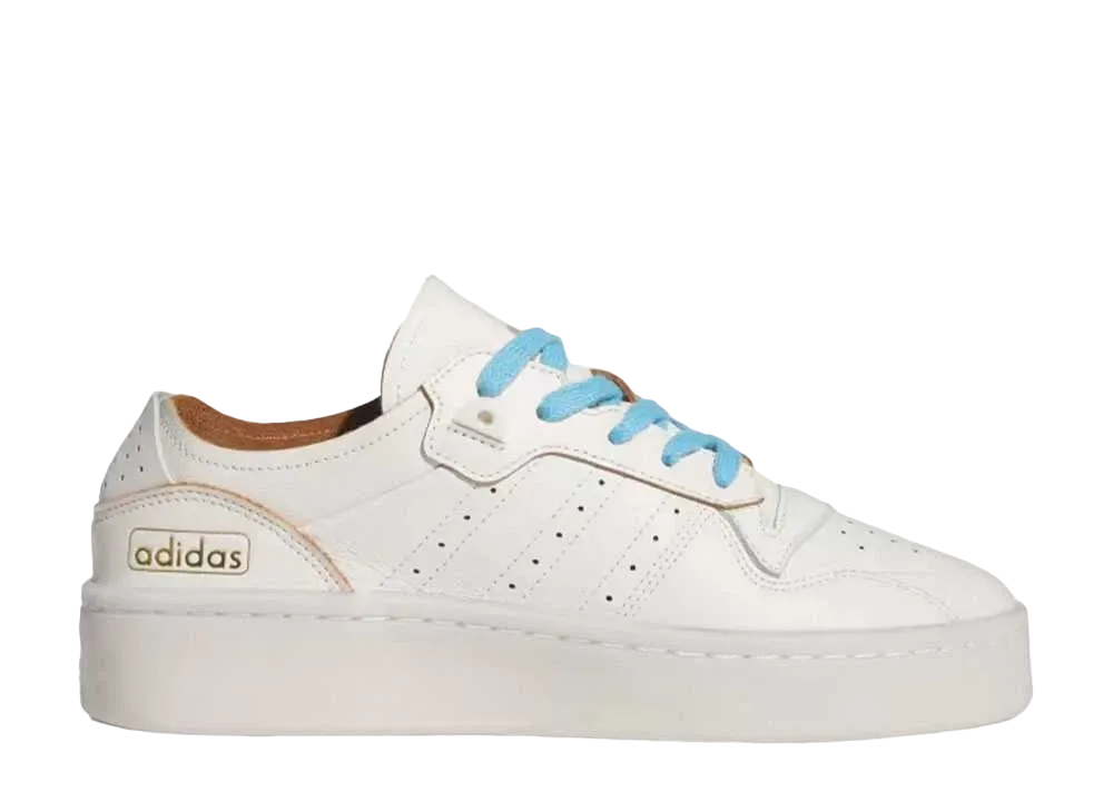 アディダス オリジナルス ライバルリー サマー ロー "アイボリー/ゴールドメタリック/セミブルーバースト"