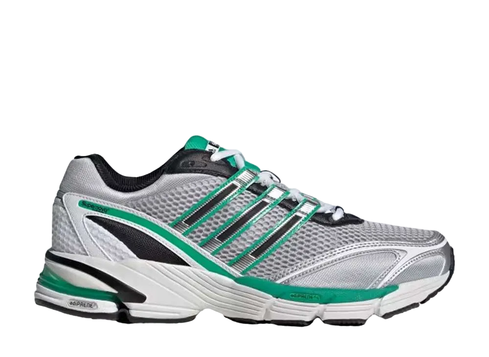 アディダス オリジナルス スーパーノヴァ クッション 7 "マットシルバー/コアブラック/サーフグリーン"