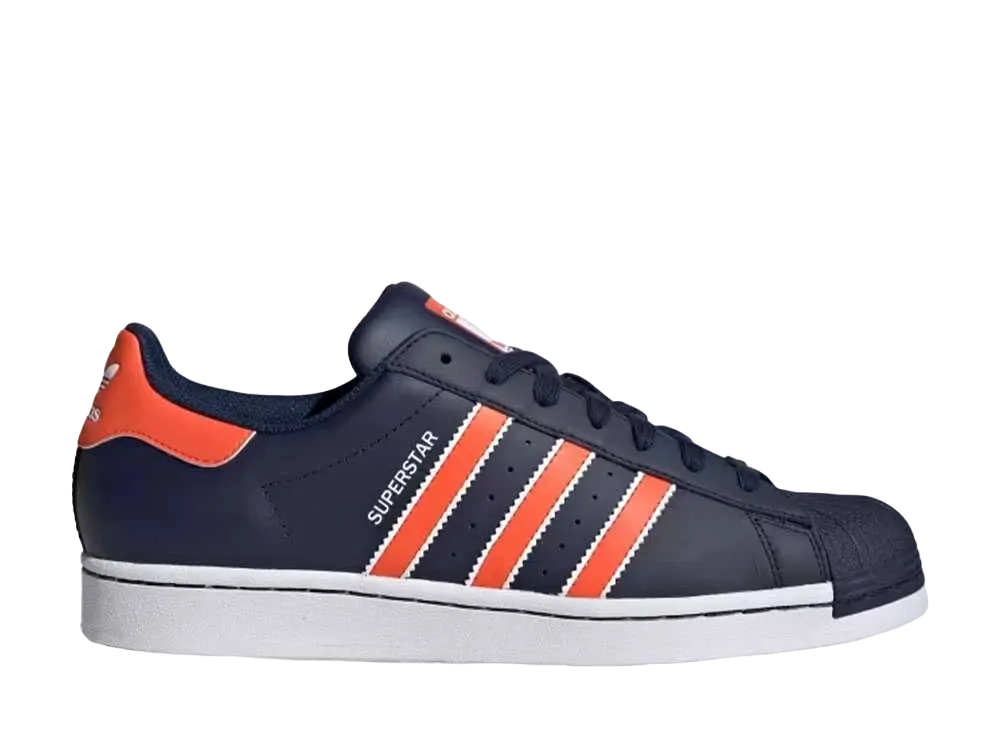 adidas Superstar "Night Indigo/Orange/Cloud White"