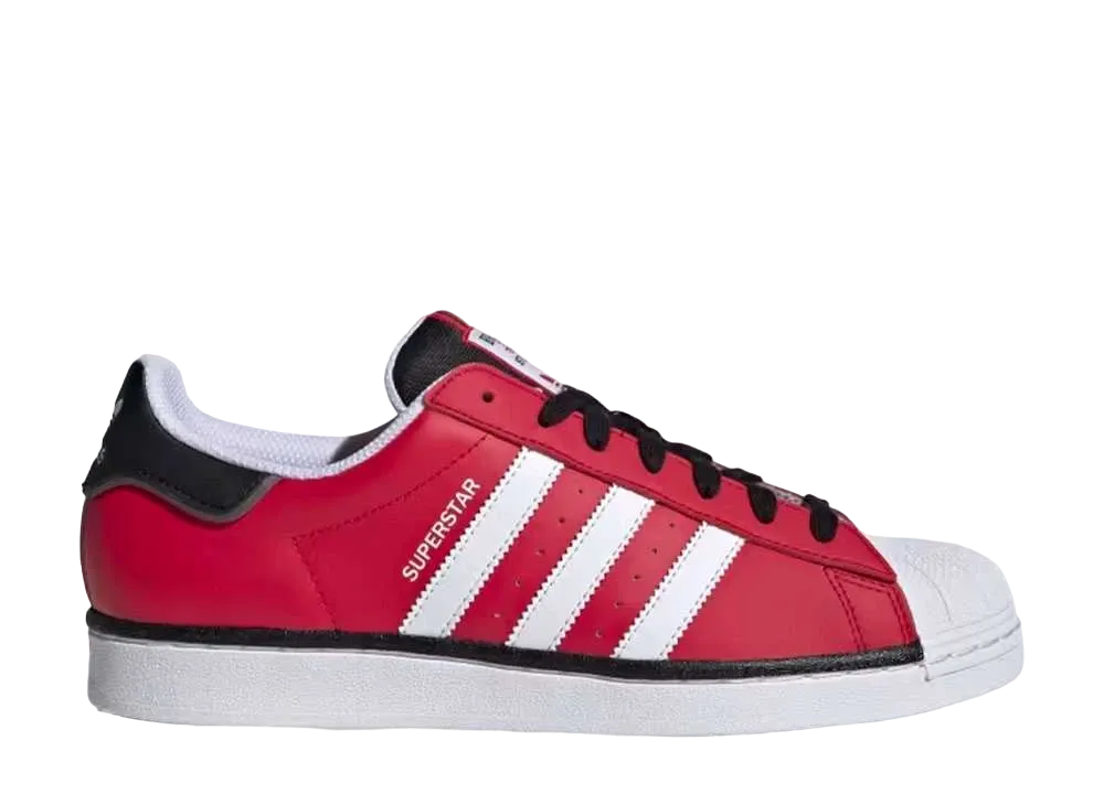 adidas Superstar "Better Scarlet/Cloud White/Charcoal"