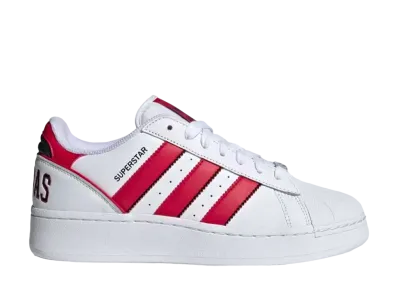 adidas Superstar XLG "Cloud White/Better Scarlet/Core Black"