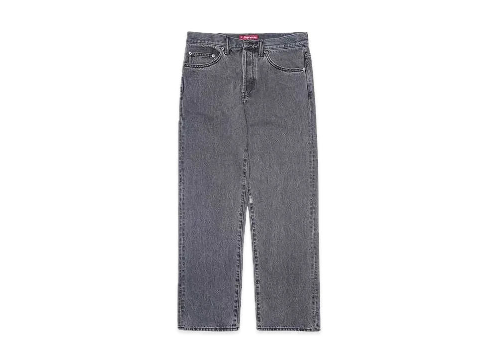 Supreme Regular Jean "Black"(24SS)
