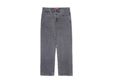 Supreme Regular Jean "Black"(24SS)