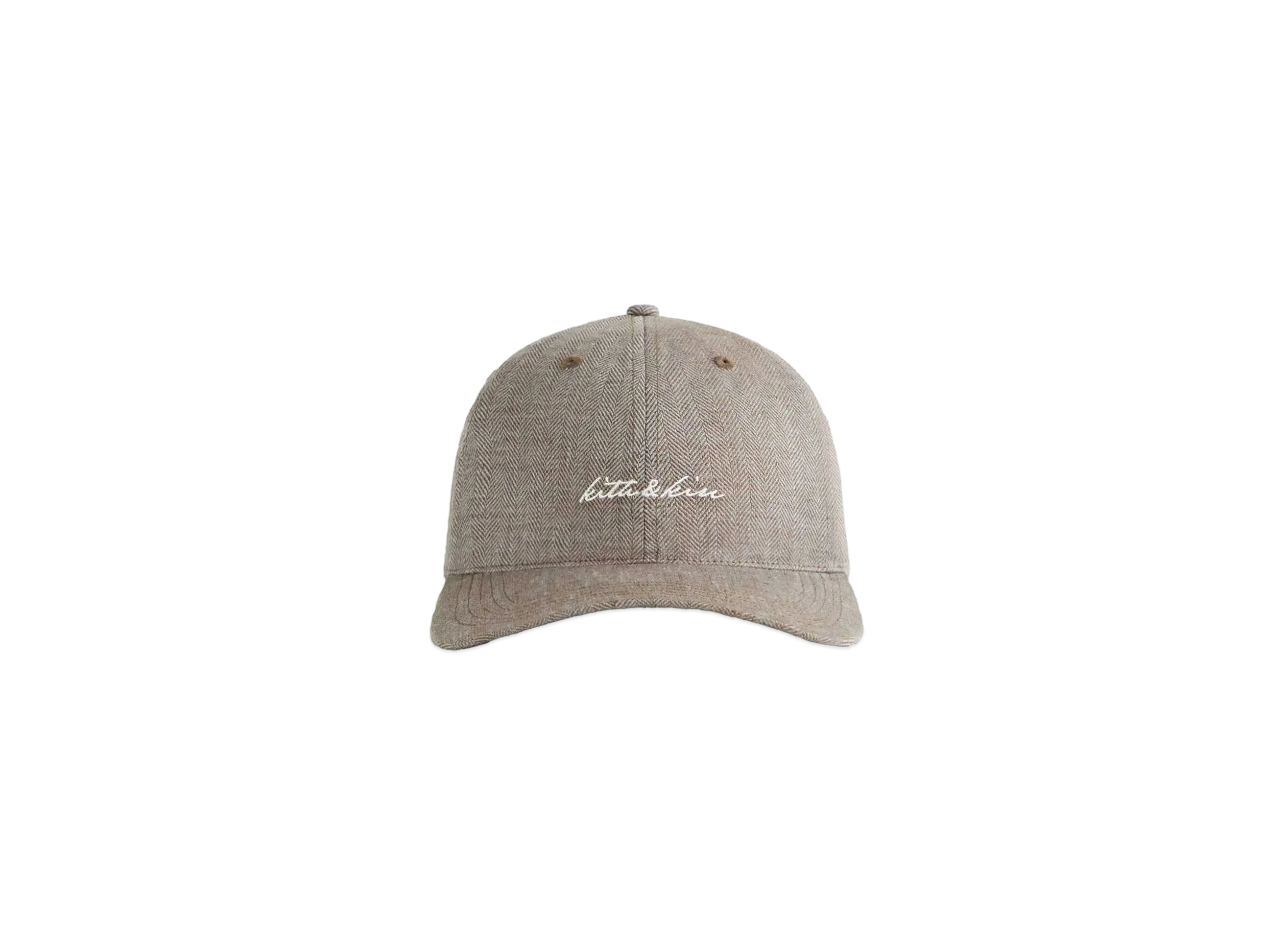 Kith Herringbone Linen Aaron Cap "Kindling"