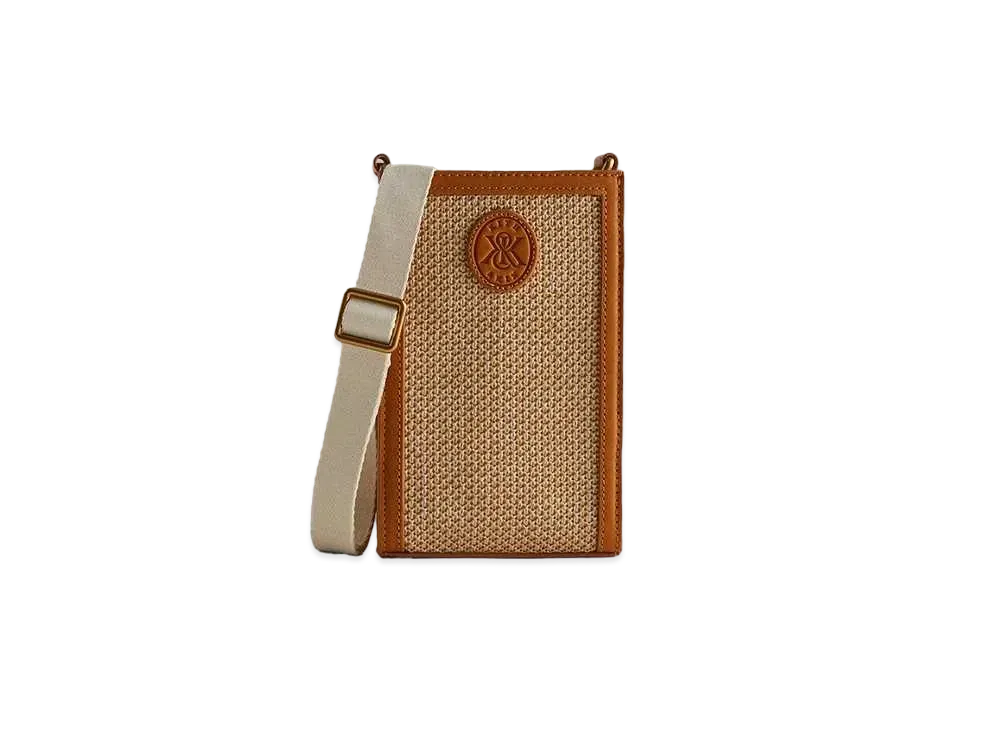 Kith Emmett Raffia Crossbody Mini Bag "Arch"