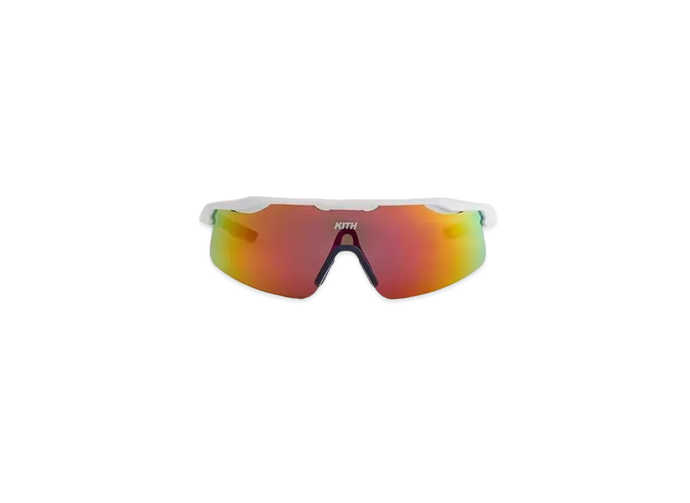 Kith Racer Sunglasses "White"