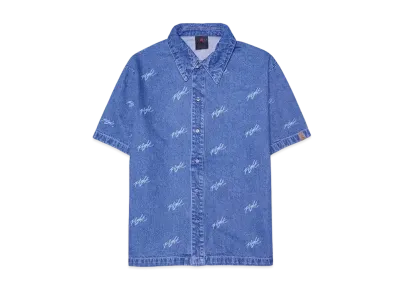 Nike Jordan Allover Print Men's Denim Top "Denim" (US Size)