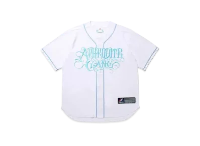 APHRODITEGANG Classic Logo Baseball Shirt "White"