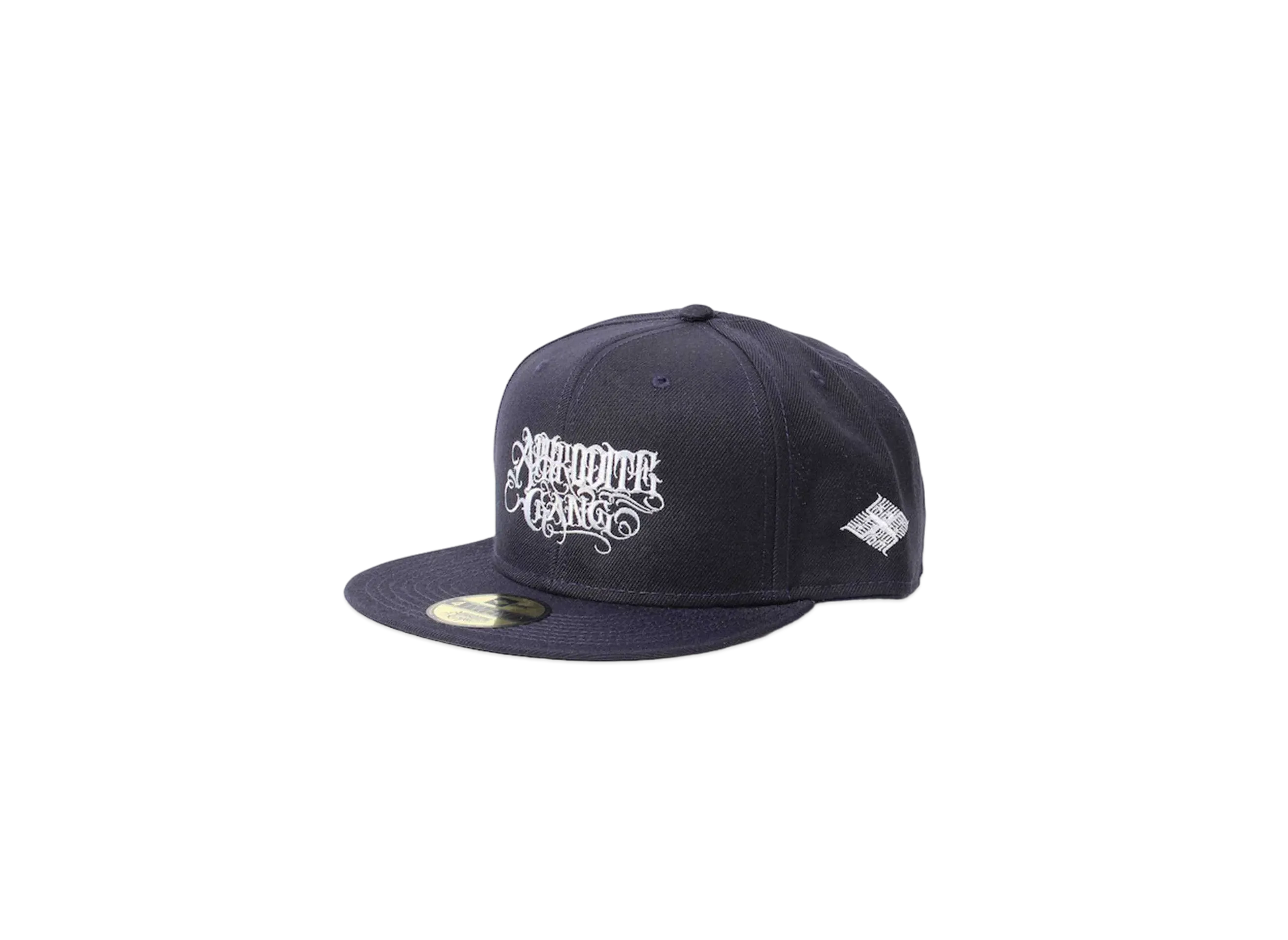 APHRODITEGANG Classic Logo Snapback Cap "Navy-White"
