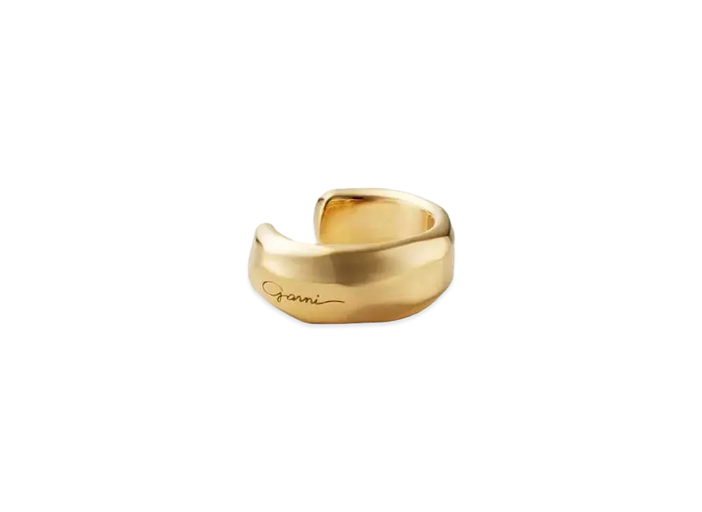 GARNI Crockery Ring Ear Cuff "GOLD"